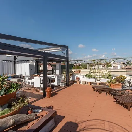 Apartment Roof Terrace Gleizer Saint Peter's Rome